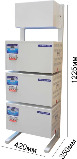 Трехфазный стабилизатор Элтех СН 9000*3 престиж в Ульяновске Трехфазный стабилизатор Элтех СН 9000*3 престиж в Ульяновске