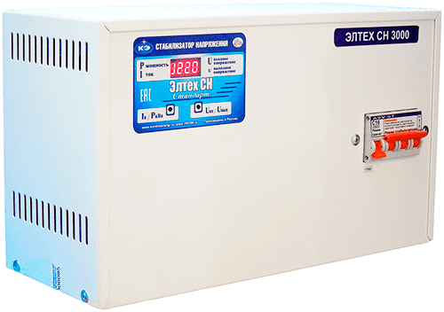 Стабилизатор ЭЛТЕХ СН 3000 стандарт в Ульяновске